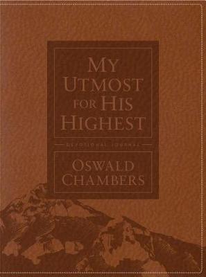 Book cover for My Utmost for His Highest Devotional Journal