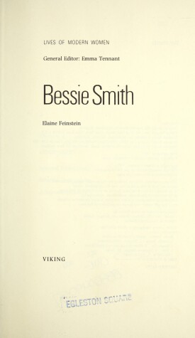 Cover of Bessie Smith