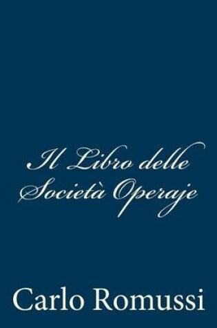 Cover of Il Libro delle Societa Operaje