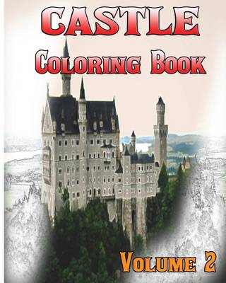 Book cover for Castle Coloring Books Vol.2 for Relaxation Meditation Blessing