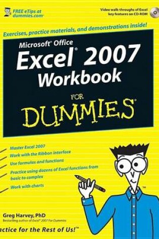 Cover of Excel 2007 Workbook for Dummies