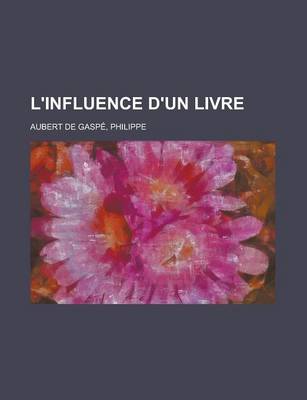 Book cover for L'Influence D'Un Livre