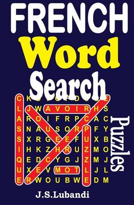 Book cover for French Word Search Puzzles