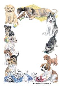 Cover of Puppies Notepad