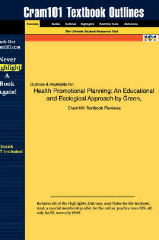 Cover of Health Promotional Planning