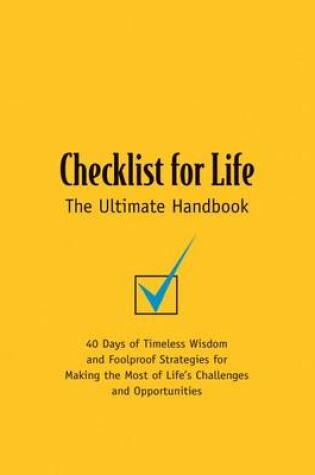 Cover of Checklist for Life