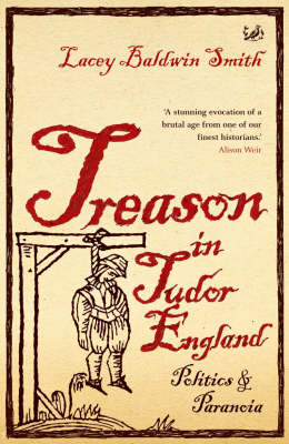 Book cover for Treason in Tudor England