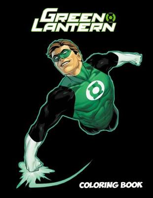 Book cover for Green Lantern Coloring Book