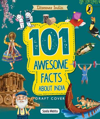 Book cover for Discover India: 101 Awesome Facts about India