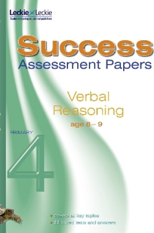 Cover of Verbal Reasoning Assessment Papers 8-9