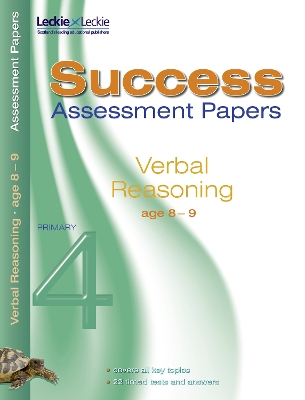 Cover of Verbal Reasoning Assessment Papers 8-9