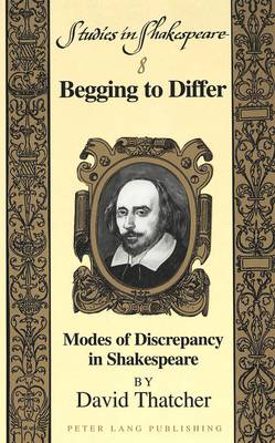 Book cover for Begging to Differ