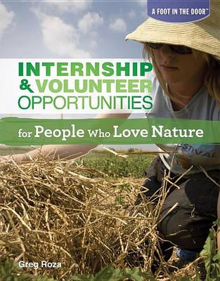 Book cover for Internship & Volunteer Opportunities for People Who Love Nature