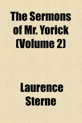 Book cover for The Sermons of Mr. Yorick (Volume 2)