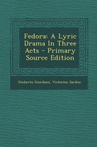 Cover of Fedora