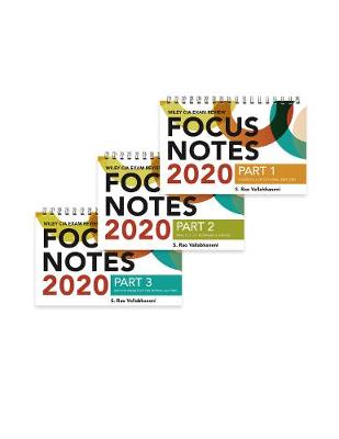 Book cover for Wiley CIA Exam Review Focus Notes 2020