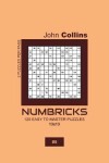 Book cover for Numbricks - 120 Easy To Master Puzzles 13x13 - 5