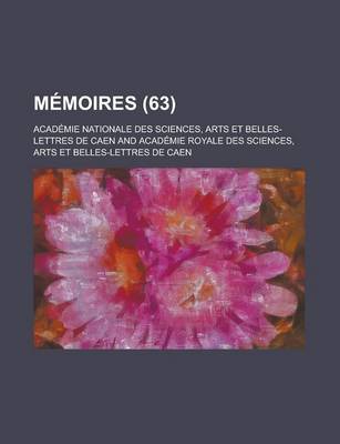 Book cover for Memoires (63)