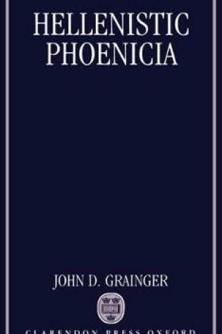 Cover of Hellenistic Phoenicia