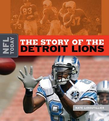 Book cover for The Story of the Detroit Lions