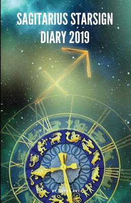 Book cover for Sagitarius Starsign Diary 2019