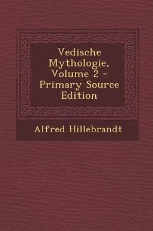 Cover of Vedische Mythologie, Volume 2