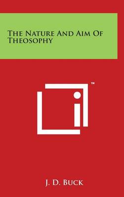 Book cover for The Nature and Aim of Theosophy