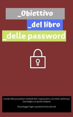 Book cover for Obiettivo del libro delle password