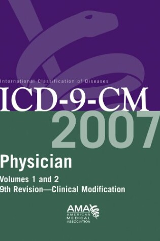 Cover of AMA ICD-9-CM 2007 Vol. 1 & 2