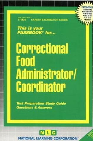 Cover of Correctional Food Administrator/Coordinator