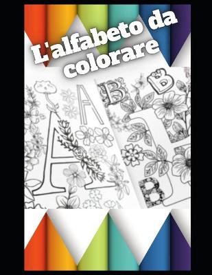 Book cover for L'alfabeto da colorare