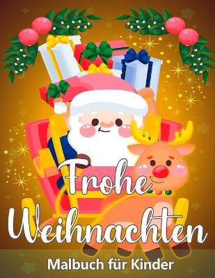 Book cover for Weihnachtsfarbbuch f�r Kinder Alters 2-4 und 4-8