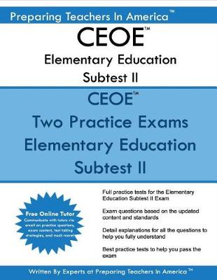 Book cover for Ceoe Elementary Education Subtest II