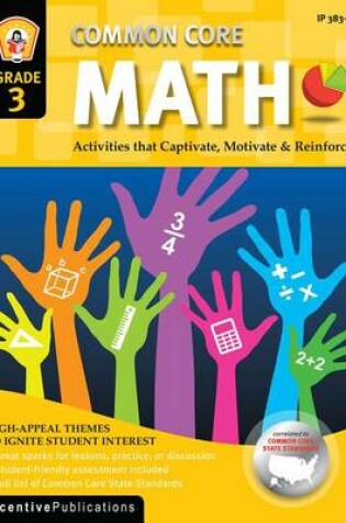 Cover of Common Core Math Grade 3