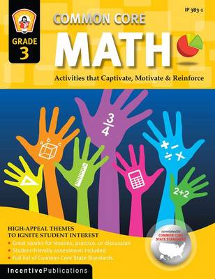 Cover of Common Core Math Grade 3