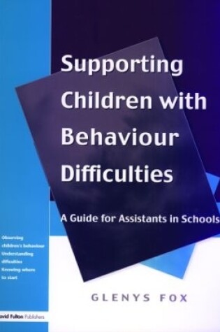 Cover of Supporting Children with Behaviour Difficulties