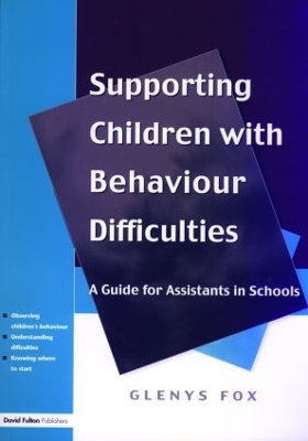 Book cover for Supporting Children with Behaviour Difficulties