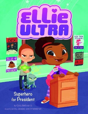Book cover for Superhero for President