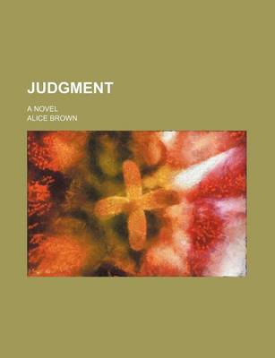 Book cover for Judgment; A Novel