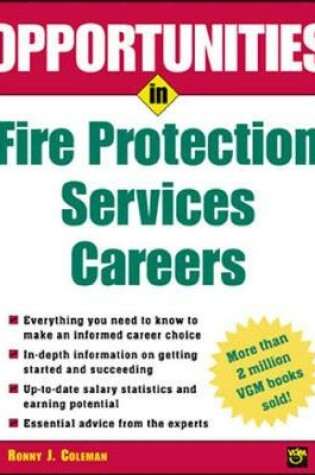 Cover of Opportunities in Fire Protection Services Careers