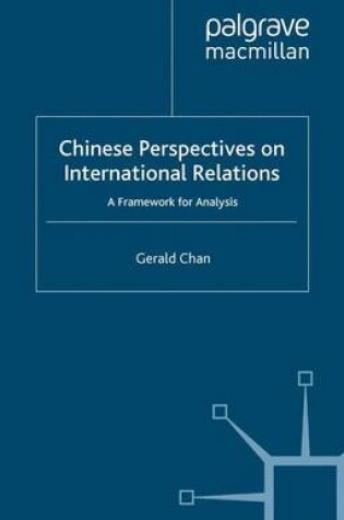 Cover of Chinese Perspectives on International Relations