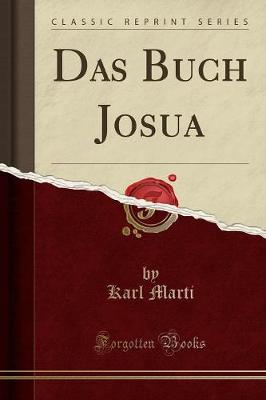 Book cover for Das Buch Josua (Classic Reprint)