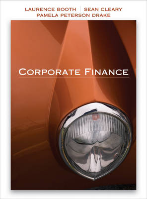 Cover of Corporate Finance 1e + WileyPLUS Registration Card