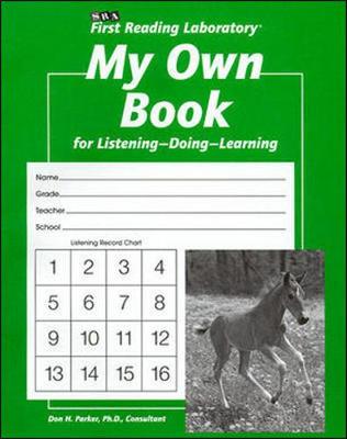 Cover of First Reading Laboratory, Additional Student Record Book - My Own Book (Pkg. of 10), Grades K-1