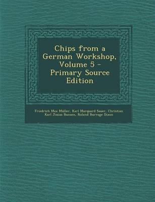 Book cover for Chips from a German Workshop, Volume 5