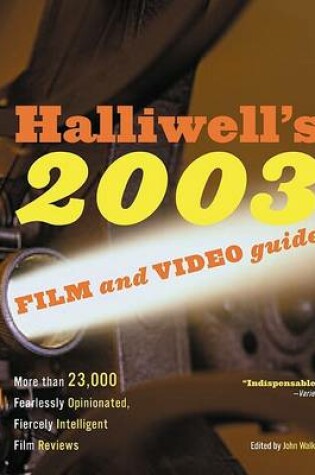 Cover of Halliwell's Film and Video Guide 2003