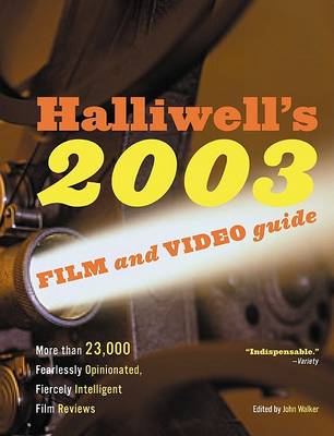 Cover of Halliwell's Film and Video Guide 2003