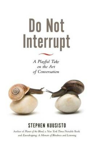 Cover of Do Not Interrupt