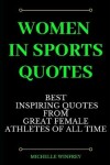 Book cover for Women in sports Quotes