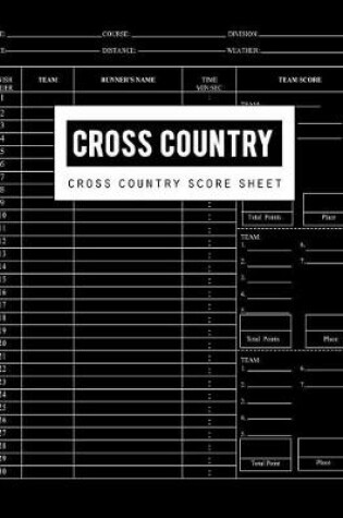 Cover of Cross Country Score Sheet